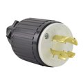 Superior Electric Twist Lock Electrical Plug, 4P 20A 250V - NEMA L15-20P YGA029